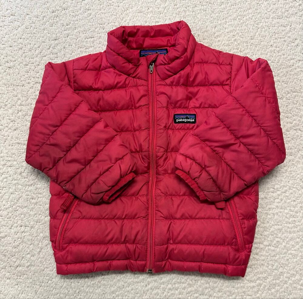 Patagonia Girls Down Puffer Jacket Size 2T